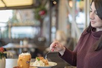 Italienisches Restaurant La Galleria am Boulevard in Noordwijk Holland