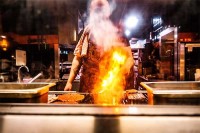 Grillrestaurant in der niederländischen Provinz Nordbrabant Holland