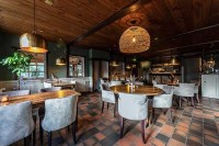 Restaurant nahe der deutschen Grenze Twente Holland
