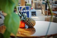 Strandterrasse Solbeach Scheveningen Holland Niederlande